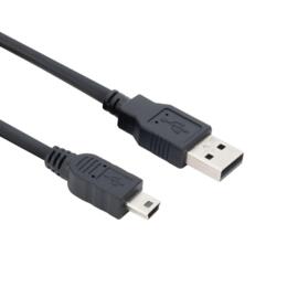 ACT USB 2.0 A male - USB mini B5 male 1,80 meter