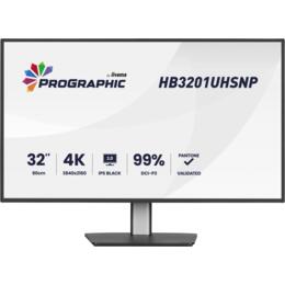 32" iiyama HB3201UHSNP-B1 IPS 4ms HDMI/DP/USB Dock speakers