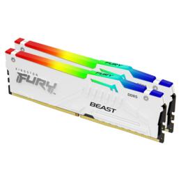 Kingston Fury Beast RGB 32GB (2x16GB) DDR5-6000 CL30 kit Wit