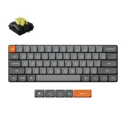 Keychron K9 Max QMK toetsenbord banana switch