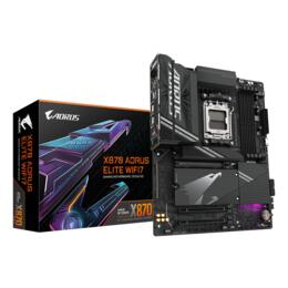 Gigabyte X870 Aorus Elite WiFi 7, DDR5, M.2, WiFi, Soc AM5