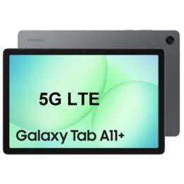 Samsung Galaxy Tab A11+ 5G (e)Sim 11"/6GB/128GB-opslag grijs