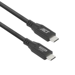 ACT USB4 20Gbps USB-C kabel 240W M/M 2 meter