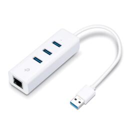 TP-Link UE330 3-poorts USB 3.0 hub met ethernet poort