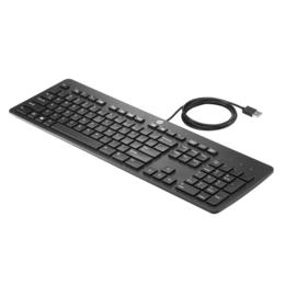 HP USB Business Slim toetsenbord US layout zwart