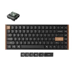 Keychron K3 HE toetsenbord lime magnetic switch zwart