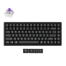 Keychron K2 HE toetsenbord Nebula Resin edition zwart
