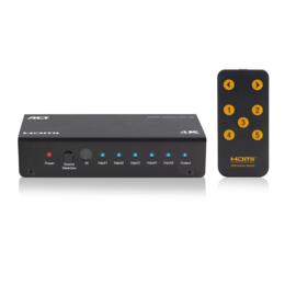 ACT 5 poorts HDMI switch 3D & 4K ondersteuning