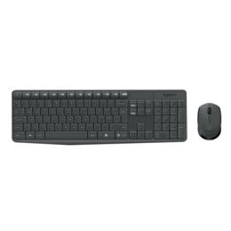 Logitech MK235 draadloze desktop set zwart