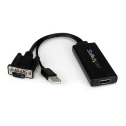 StarTech VGA naar HDMI met USB audio/voeding M/F adapter