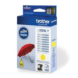 Brother LC-225Y XL geel inktcartridge