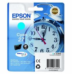 Epson 27 DURABrite Ultra cyaan inktcartridge