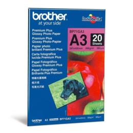 Brother Premium Plus Glossy Foto Papier - A3 (20 vel)