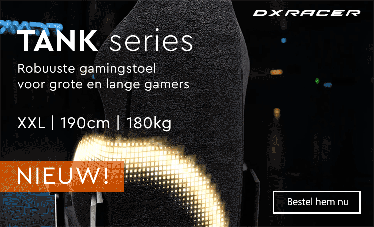 NIEUW | DXracer Tank XXL gamestoel