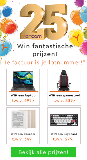 WIN met je factuur: Maak kans op een laptop of één van de andere prijzen!