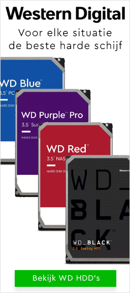 WD HDD's