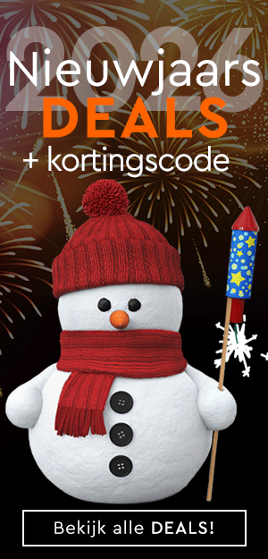 Nieuwjaarsdeals en een mooie kortingscode voor jou!