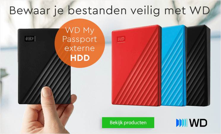 WD My passport HDD | Caroussel banner