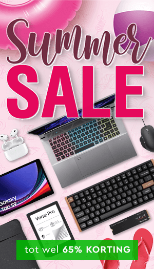 Summer SALE: Onmisbare elektronica voor zomer, festivals, werk en vrije tijd