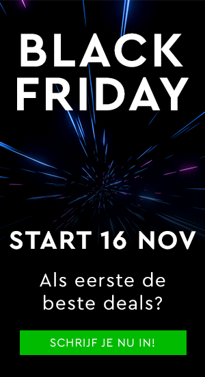 Black Friday schrijf je nu in!
