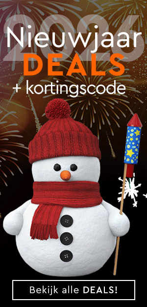 Nieuwjaarsdeals en een mooie kortingscode voor jou!