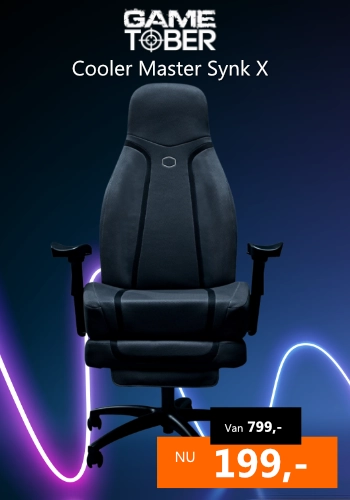 Cooler Master Synk X Gametober aanbieding