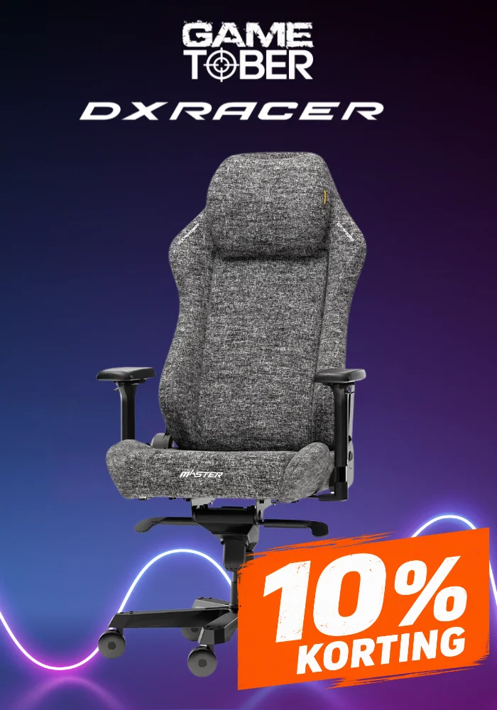 10% korting op DXRacer gamestoelen