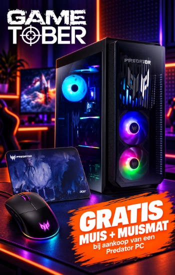 Acer Predator gaming-pc met gratis muis en muismat