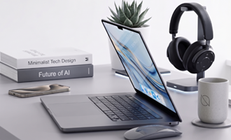 Assortiment desktops, gaming laptops en laptop accessoires