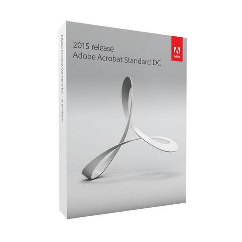 Image of Adobe Acrobat Standard DC 2015 Upgrade NL