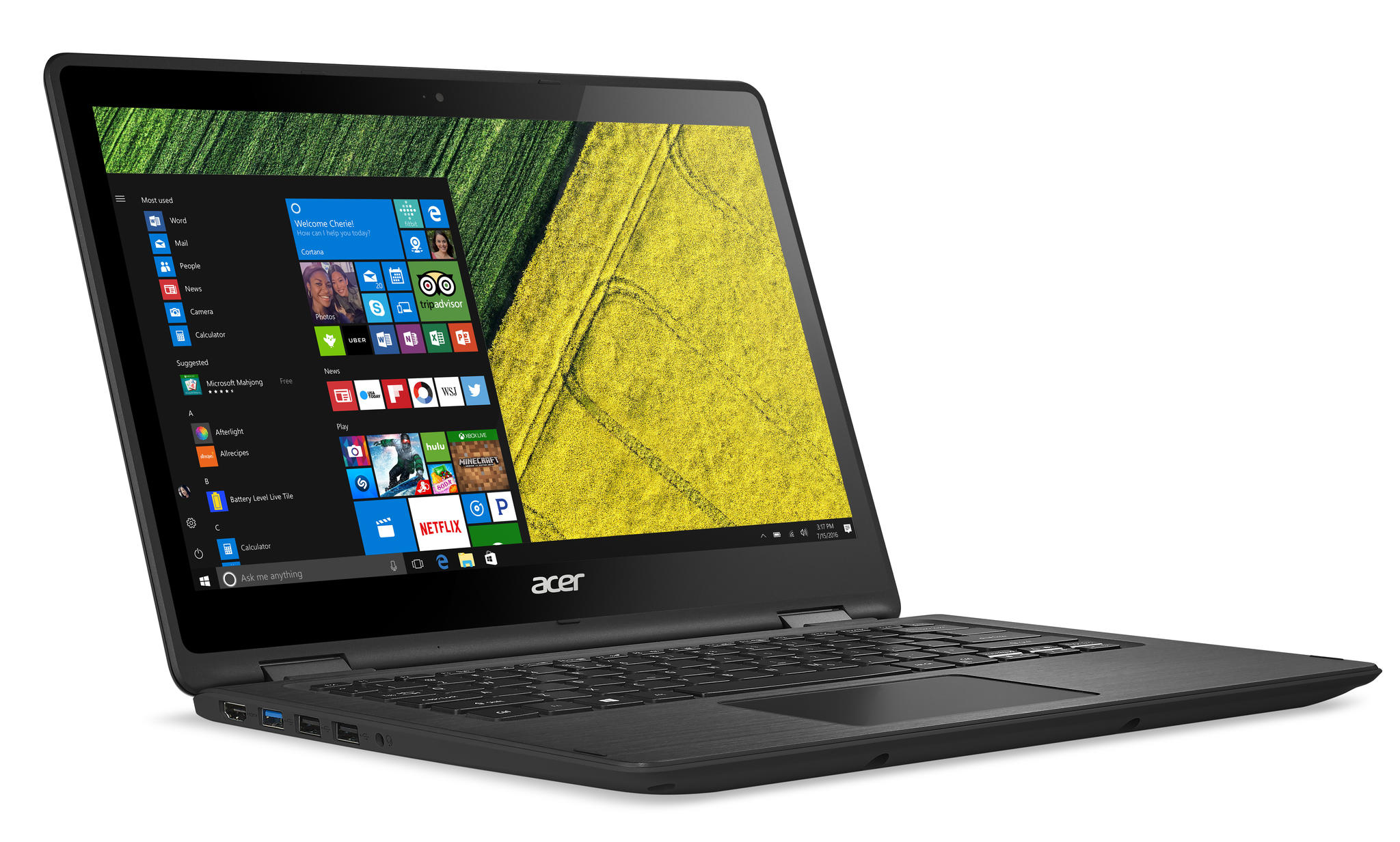 Image of Acer Hybrid Notebook Spin 5 13-51-552G 13.3", i5 7200U, 256GB