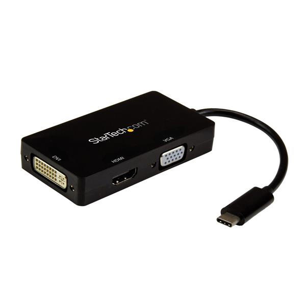 StarTech.com CDPVGDVHDBP 3840 x 2160Pixels Zwart USB grafische adapter