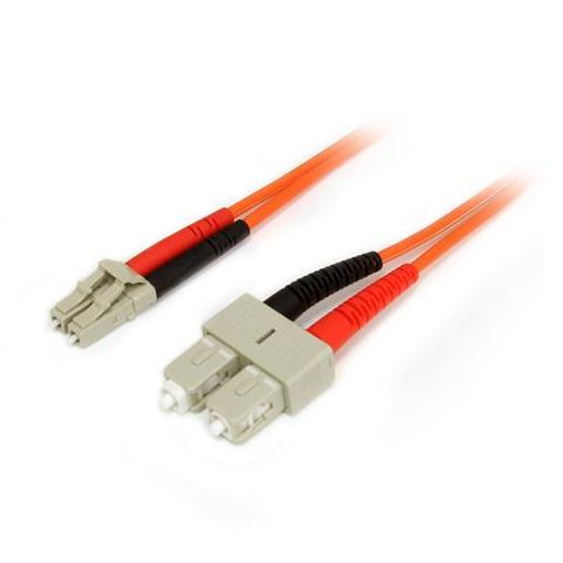 StarTech Multimode Glasvezelkabel LC-SC 3m