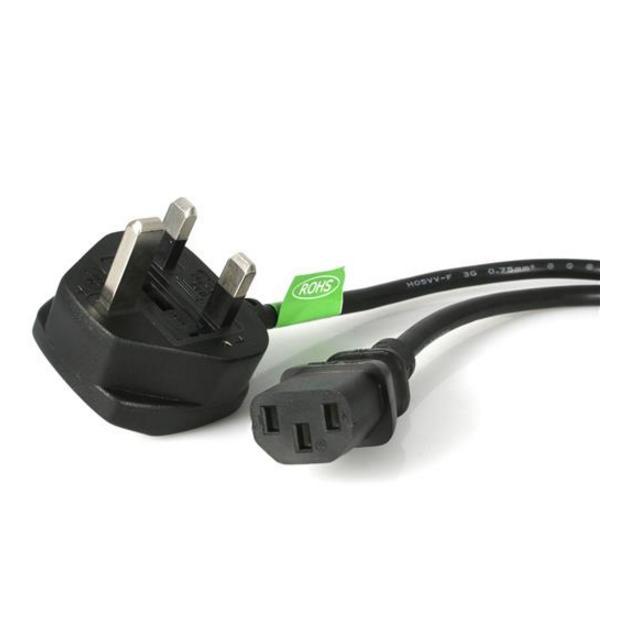 StarTech UK voedingskabel C13 naar BS-1363 3m