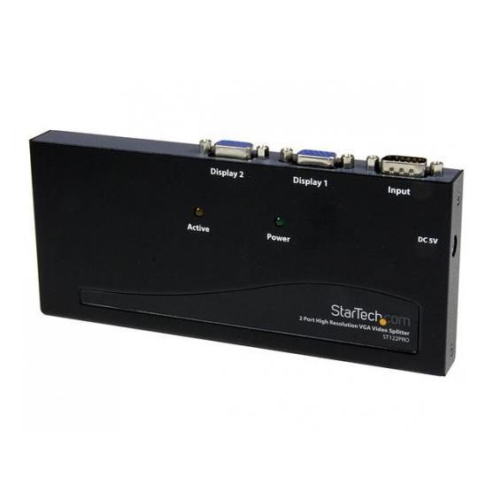 Startech 2 Poorts Vga Video Splitterversterker startech kopen in de aanbieding
