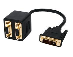 Image of Valueline Splitterkabel DVI-I naar 2x VGA M/F