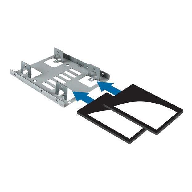 StarTech 2x 2,5 HDD/SSD naar 3,5 montagebeugel