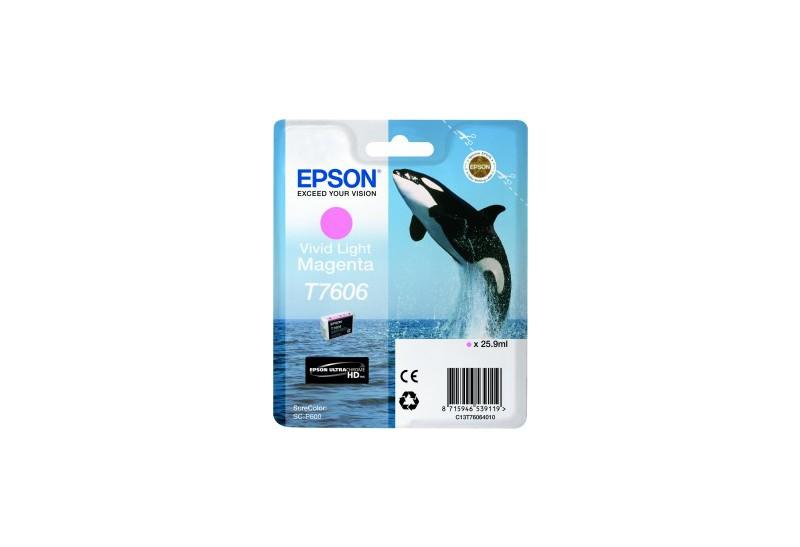 Epson Vivid Magenta Light T7606 Orcano cartridge online kopen