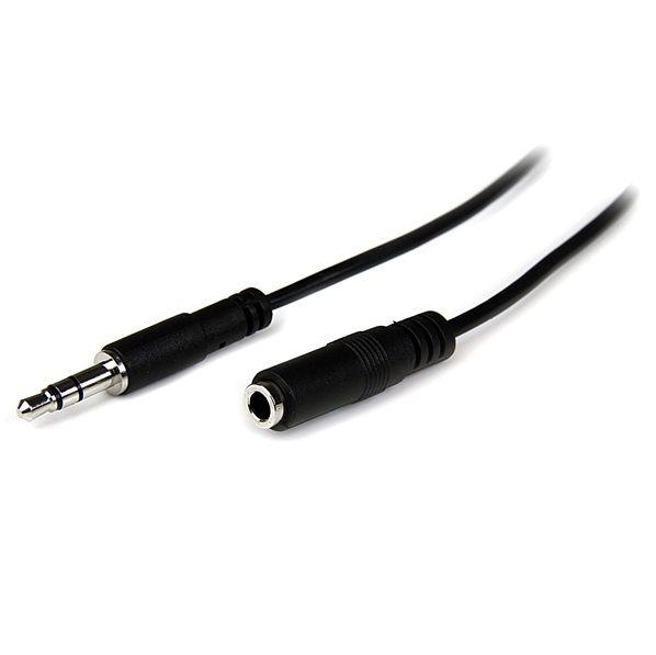 StarTech 3,5mm Jack Slim verlengkabel 1m