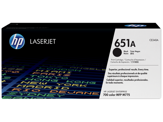 HP 651A toner zwart