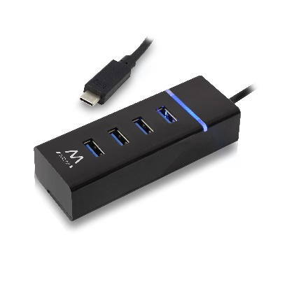 Ewent EW1137 4-poorts USB-C hub