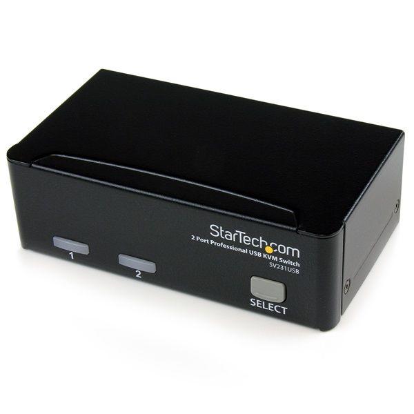 StarTech 2-poorts USB KVM switch met kabels