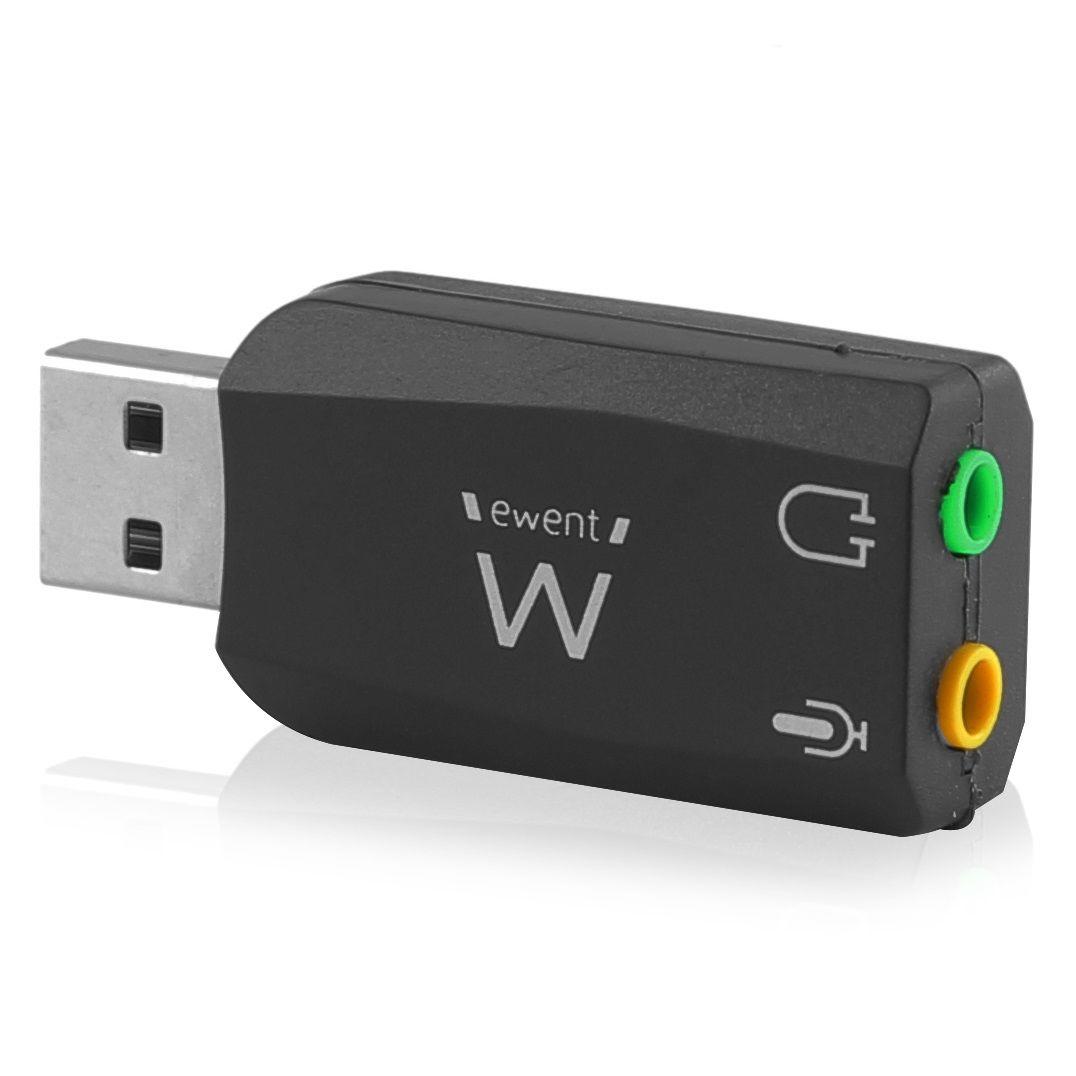 Ewent Audioblaster Virtueel 3D 5.1 USB Geluidskaart EW3751