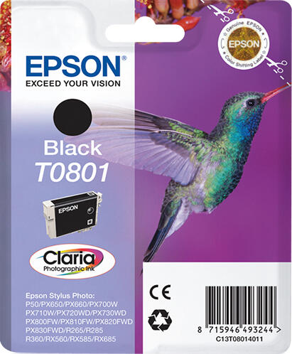 Epson T0801 zwart