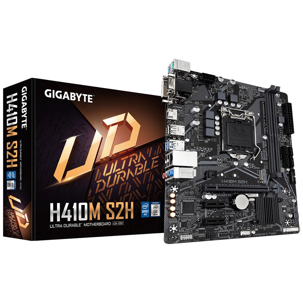 Gigabyte H410M S2H moederbord