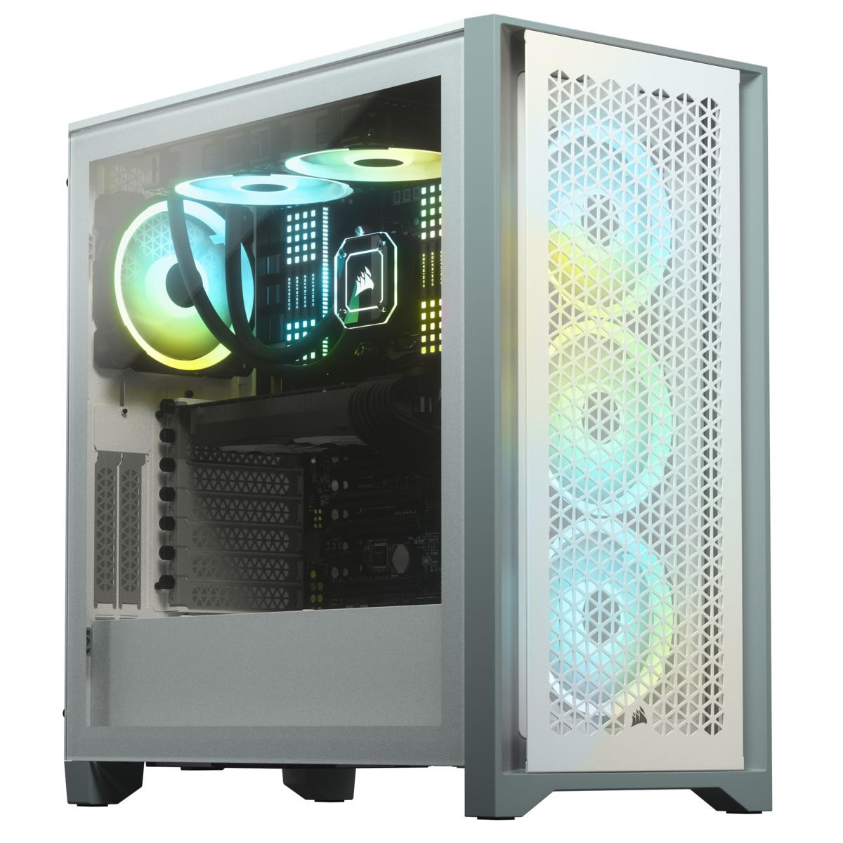 Corsair Case 4000D Airflow Tempered Glass White