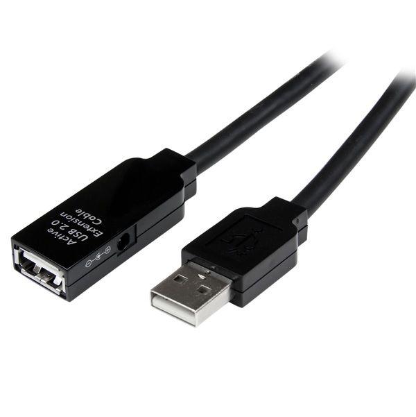 StarTech actieve USB 2.0 verlengkabel M/F 35m