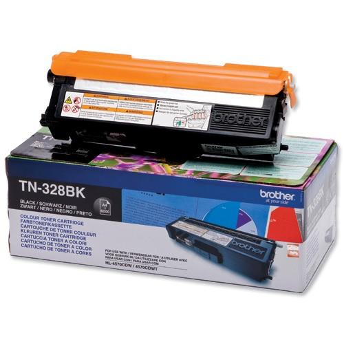 Image of Brother TN-328 BK Toner zwart