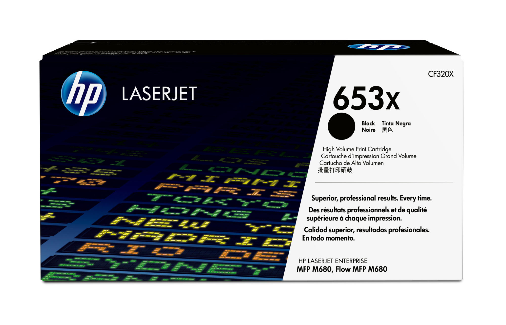 HP 653X toner zwart