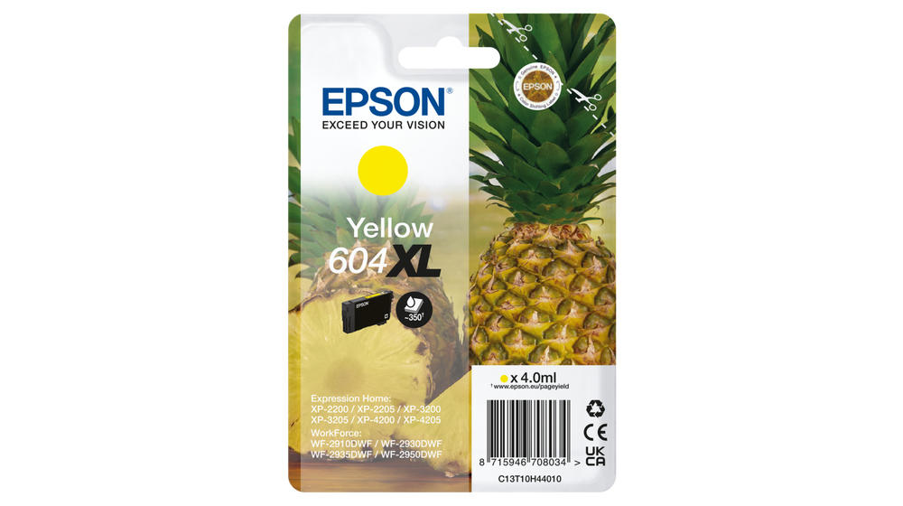 Epson 604XL geel